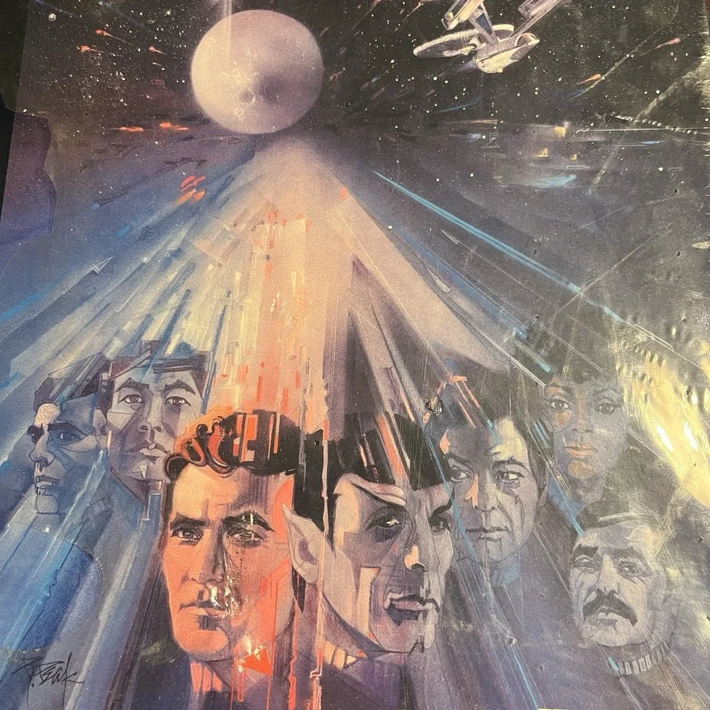Vintage 1993 Star Trek Jigsaw Puzzle 1000 Pieces Journey To The Undiscovered